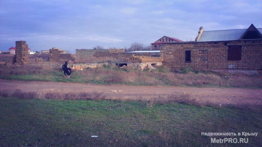 Срочно продам Участок земли и не дострой у моря в прекрасном месте Крыма Тарханкут Черноморск. До центрального пляжа... - 4