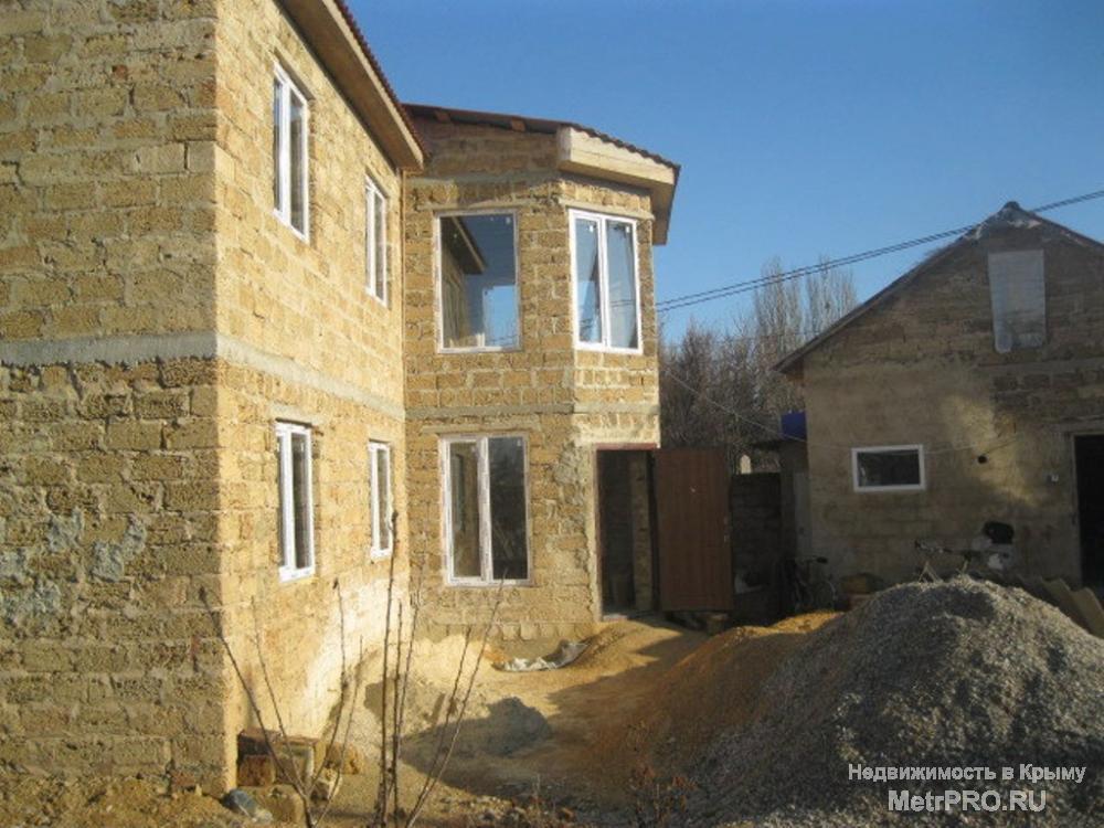 Крым, Сакский район, с. Новофёдоровка, ул. Тимура Апакидзе. 2–этажный блочный (пеноблок) дом 2012 года постройки, 10... - 2