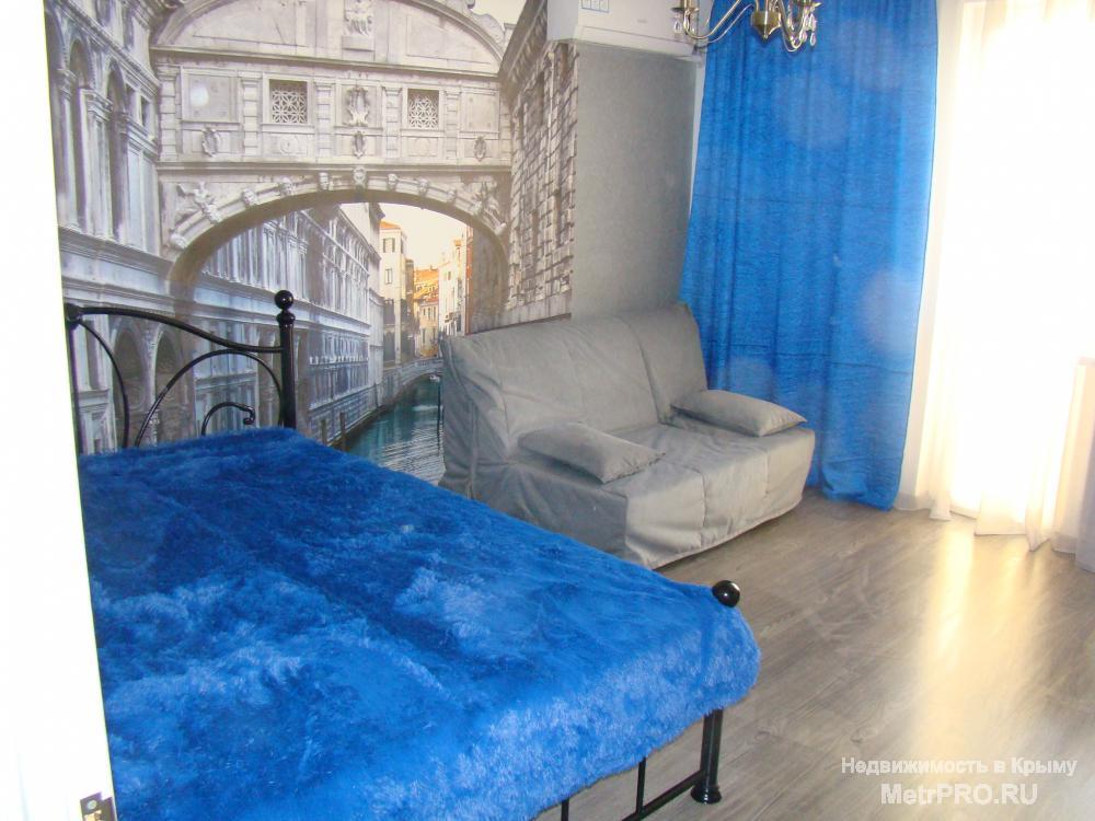 Сдается  от 1200р.до 2500р.посуточно, своя однокомнатная современная квартира-студия у моря в новом доме, район бухты...