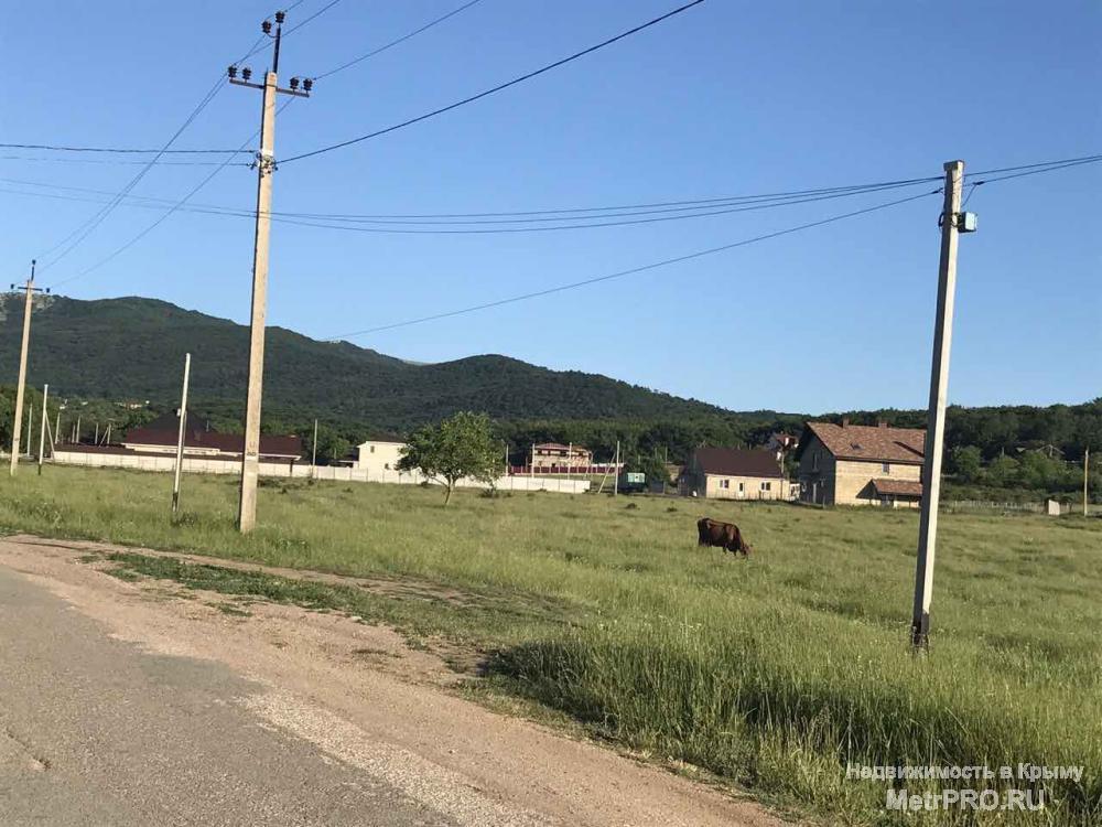 Продается земельный участок пл.10 соток в с.Краснолесье Симферопольского района. Район новой застройки. Электричество... - 19