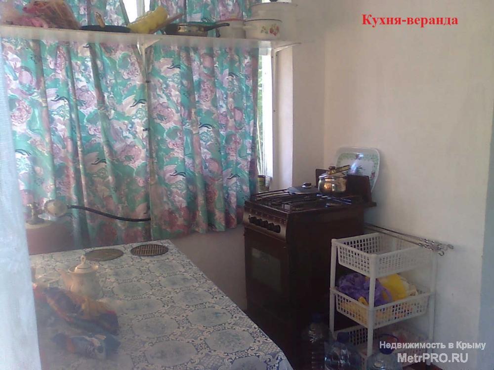 Дача в пгт. Орджоникидзе (10 км от г. Феодосии) в СПК 'Волна', готова для проживания, отдыха и лечения!  Материал... - 5