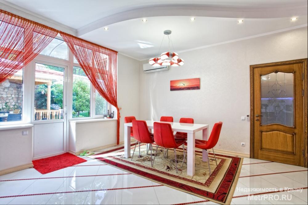 Продам 4-этажный дом 2013 года постройки в Ялте, пгт. Массандра на Симферопольском шоссе общей площадью 368 м2. В... - 15