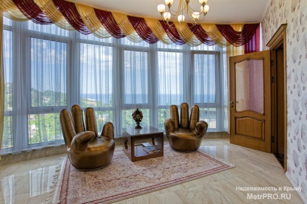 Продам 4-этажный дом 2013 года постройки в Ялте, пгт. Массандра на Симферопольском шоссе общей площадью 368 м2. В... - 23