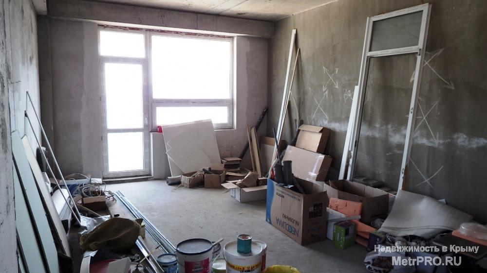 Продам квартиру в Ялте на ул.Свердлова. 10 этаж. Элитный ЖК «Эгоист». Общая площадь 74,6 м2. Под отделку. Охрана,... - 1
