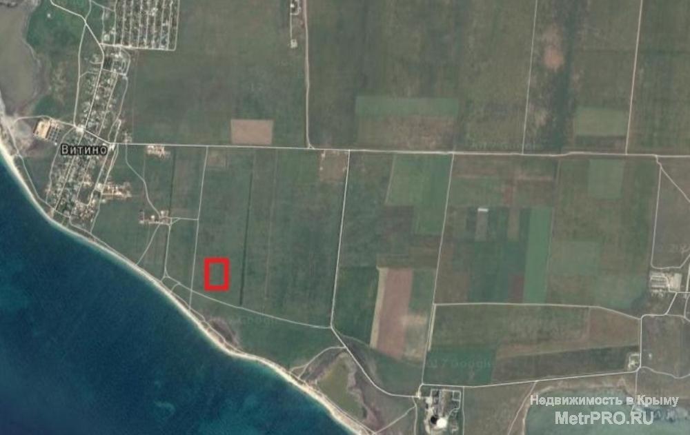 Республика Крым, Сакский район, с. Витино. Участок  2 Га (200 соток), ровный, в собственности, коммуникации –... - 1