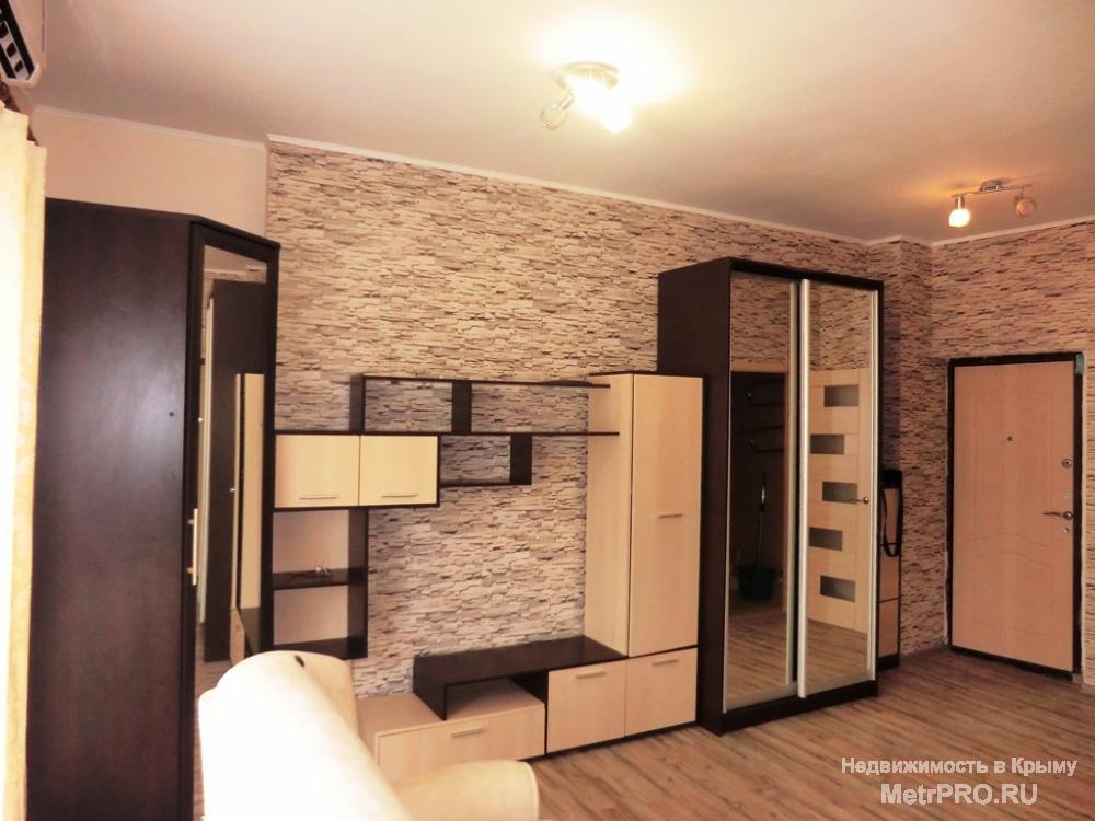 Продам 1 ккв в Ялте на ул Суворовская. 2 этаж. Общая площадь 24 кв.м. Новый дом. Евроремонт. Санузел совмещенный.... - 3