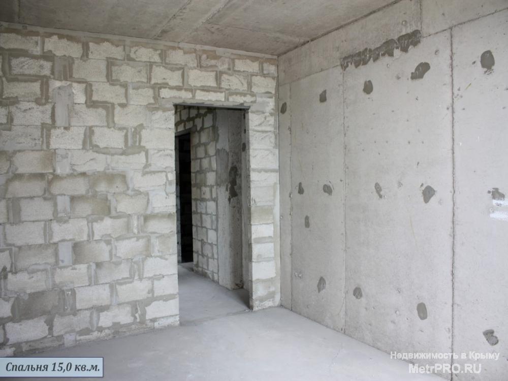 Продам видовую 3-комнатную квартиру в Алуште.   Общая площадь квартиры 96,3 кв.м. расположена на 9м этаже 14-этажного... - 5