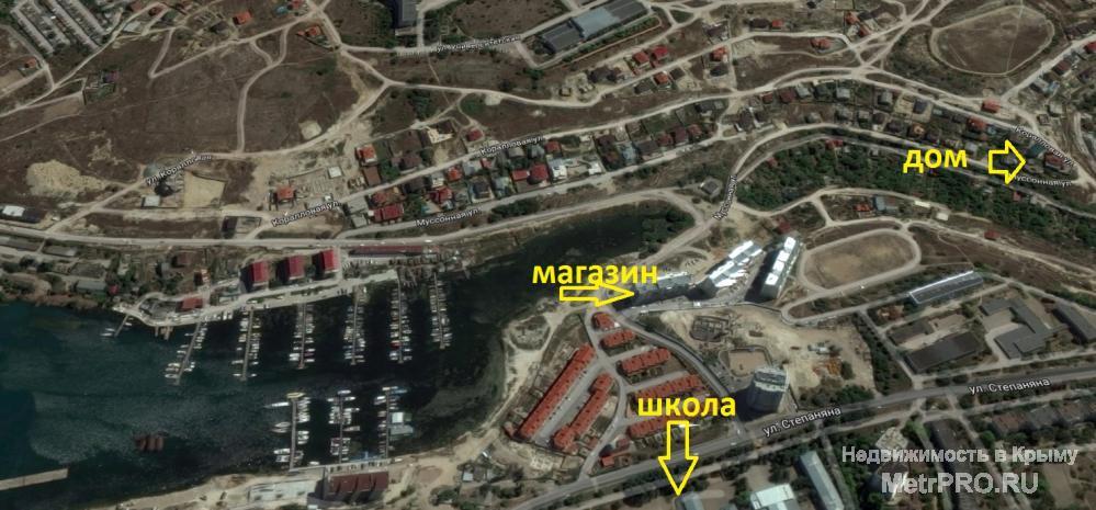 ​Продается видовой недострой в бухте Стрелецкой , ул. Муссонная. Участок 4 сотки, все коммуникации на участке . Два... - 2