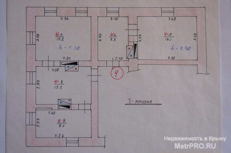 Продается 4к. квартира по ул. Чкалова д.№2 на 1 эт. 2 эт. дома, площадью 61.2 кв.м. Два раздельных входа. Не... - 3