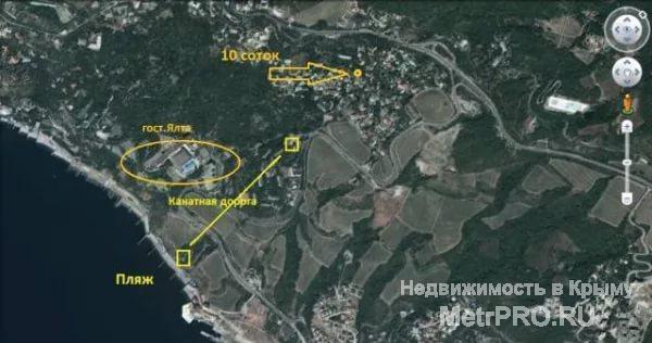 Продадим земельный участок в Ялте (Массандра, Дубки, ул. Туристская), верхняя часть Массандровского парка. Документы...