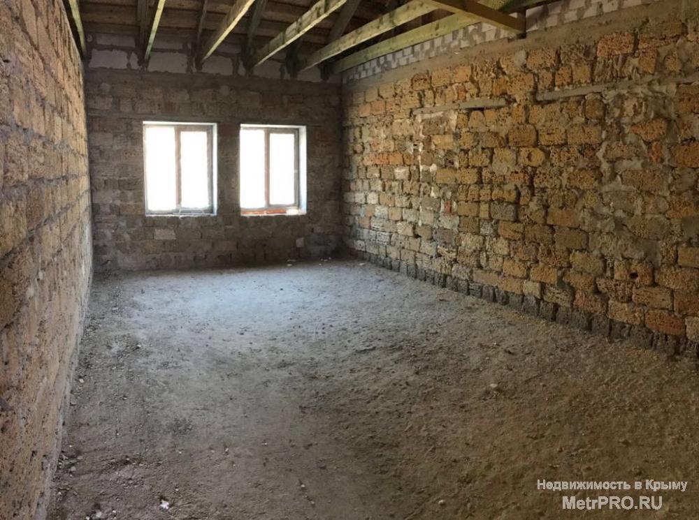 Продаётся дом в селе Лучистое г. Алушта. Вся площадь дома составляет 450 кв.м., 2 этажа цокольный этаж, дом под... - 8