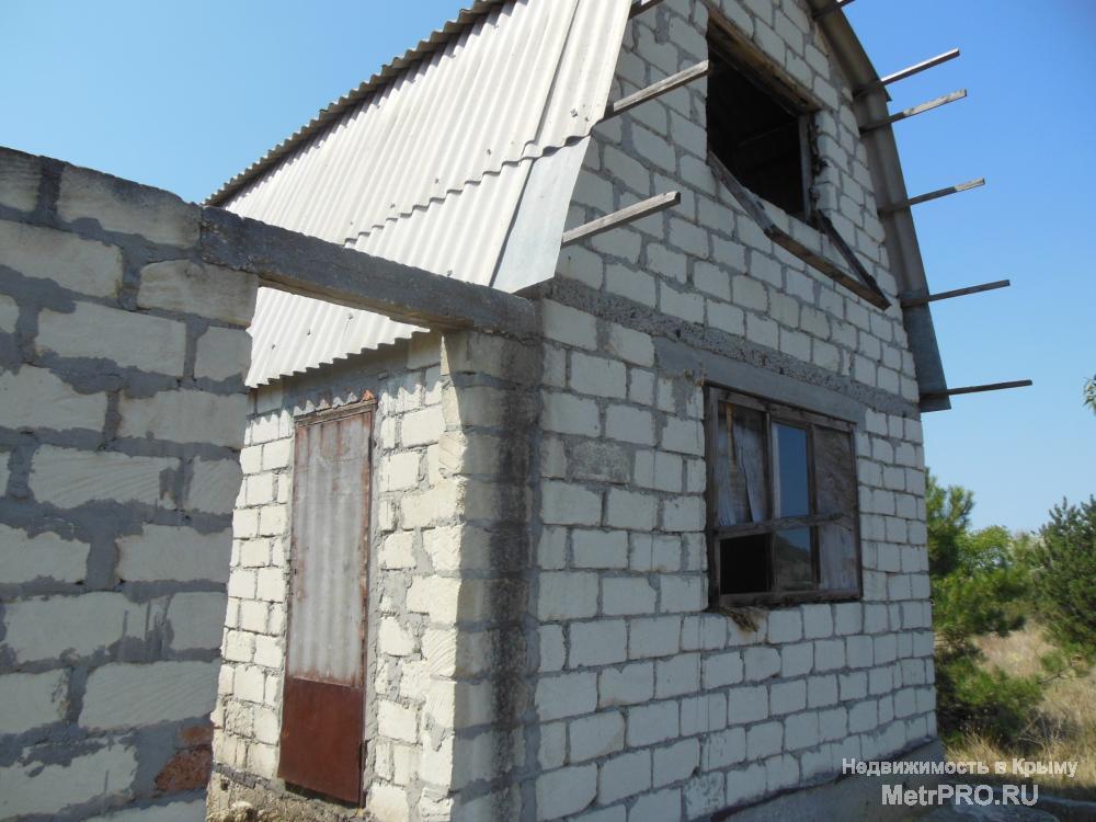 Продам свою дачу Фиолент рн монастыря ст Теремок по цене участка,домик требующий    ремонта,из инкерманского камня...