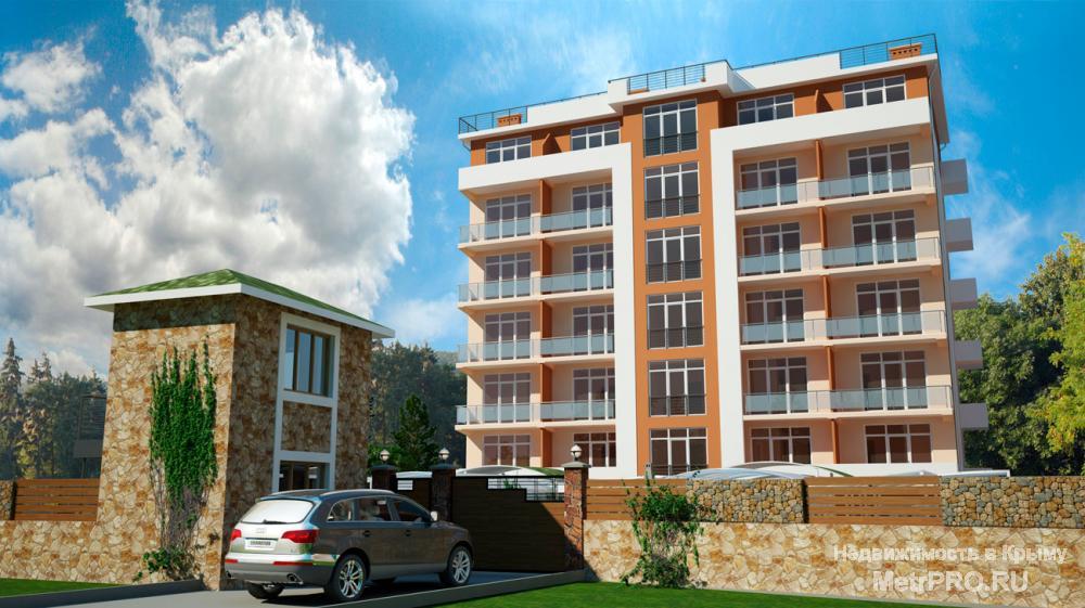 1 714 500 руб  Продажа от застройщика  квартиры 38 кв м   под отделку, свободной планировки  , в Гаспре (8 км от... - 1