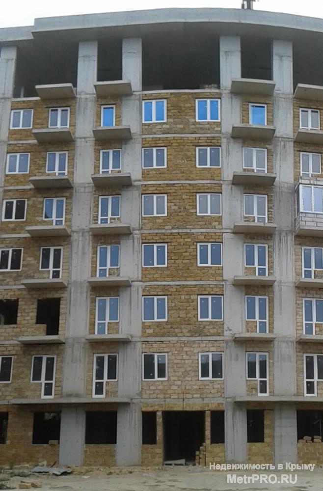 1 714 500 руб  Продажа от застройщика  квартиры 38 кв м   под отделку, свободной планировки  , в Гаспре (8 км от... - 2