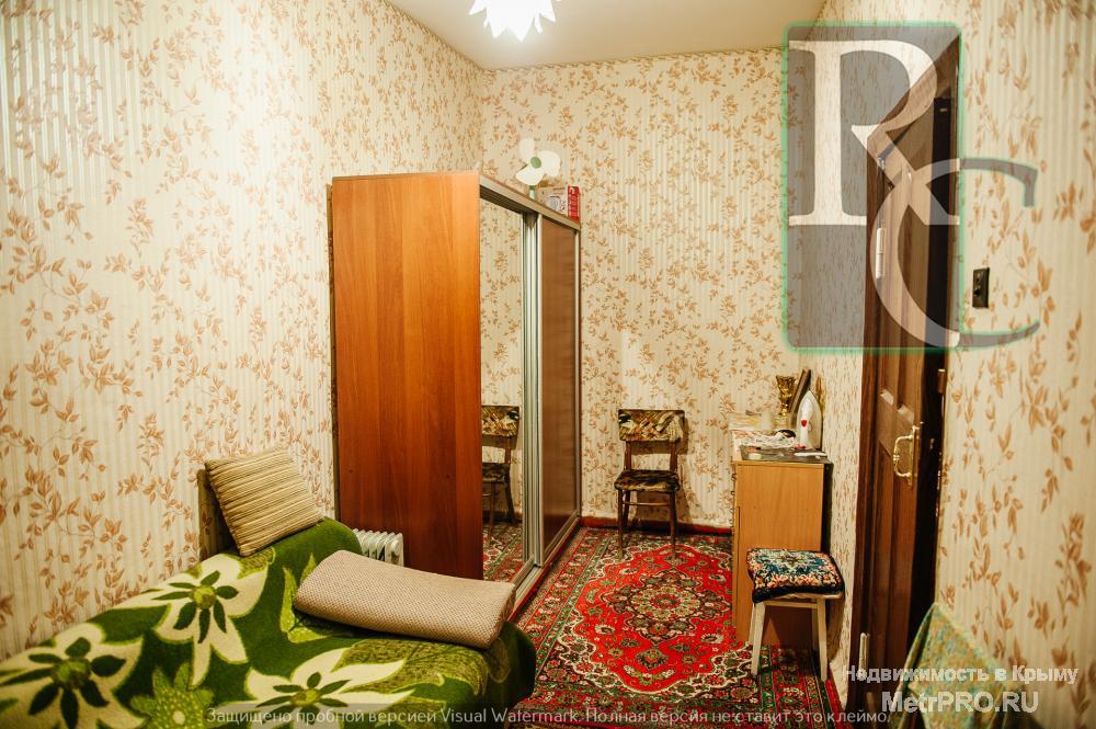 В продаже двухкомнатная квартира на северной стороне! Дом теплый, из инкерманского камня, уникальной планировки -... - 5