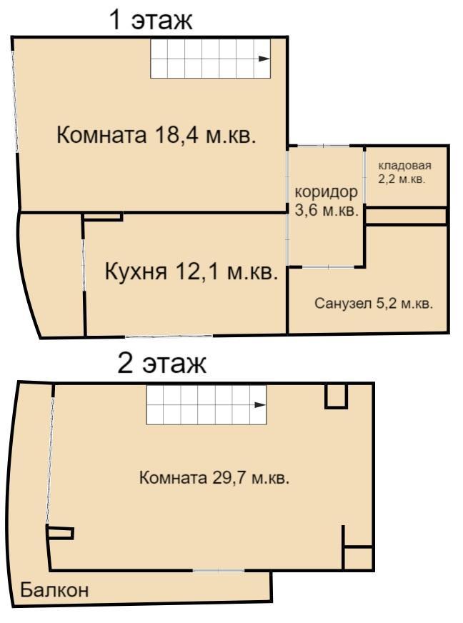 Продается просторная двухуровневая квартира в клубном доме с одним подъездом и всего на 24 квартиры, с очень... - 8
