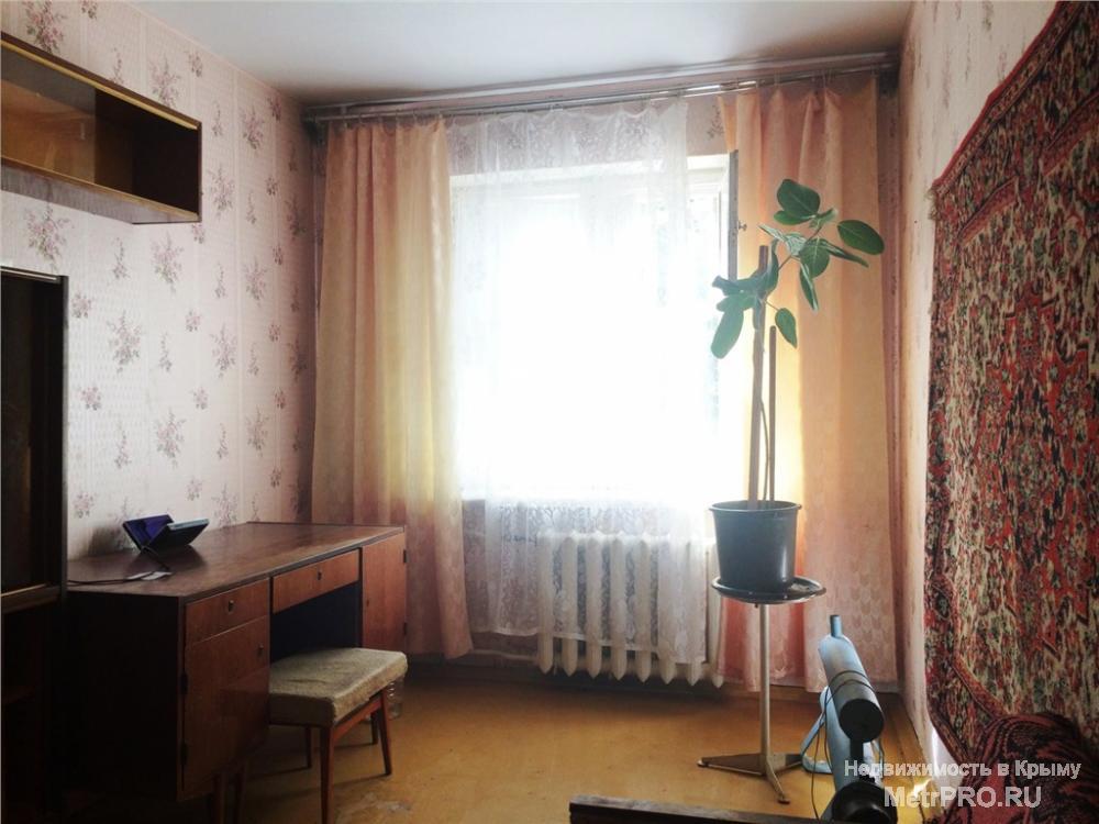 Продается 3-ая квартира на 4 этаже 5 этажного дома. В квартире комнаты смежно-раздельные, окна выходят на 2 стороны... - 1