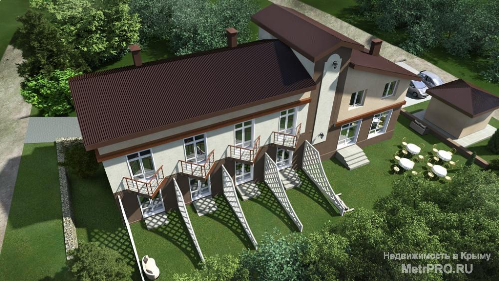 Предлагается к продаже трехэтажная мини-гостиница на этапе строительства, находящаяся в р-не Фиолента, г.Севастополь,... - 1