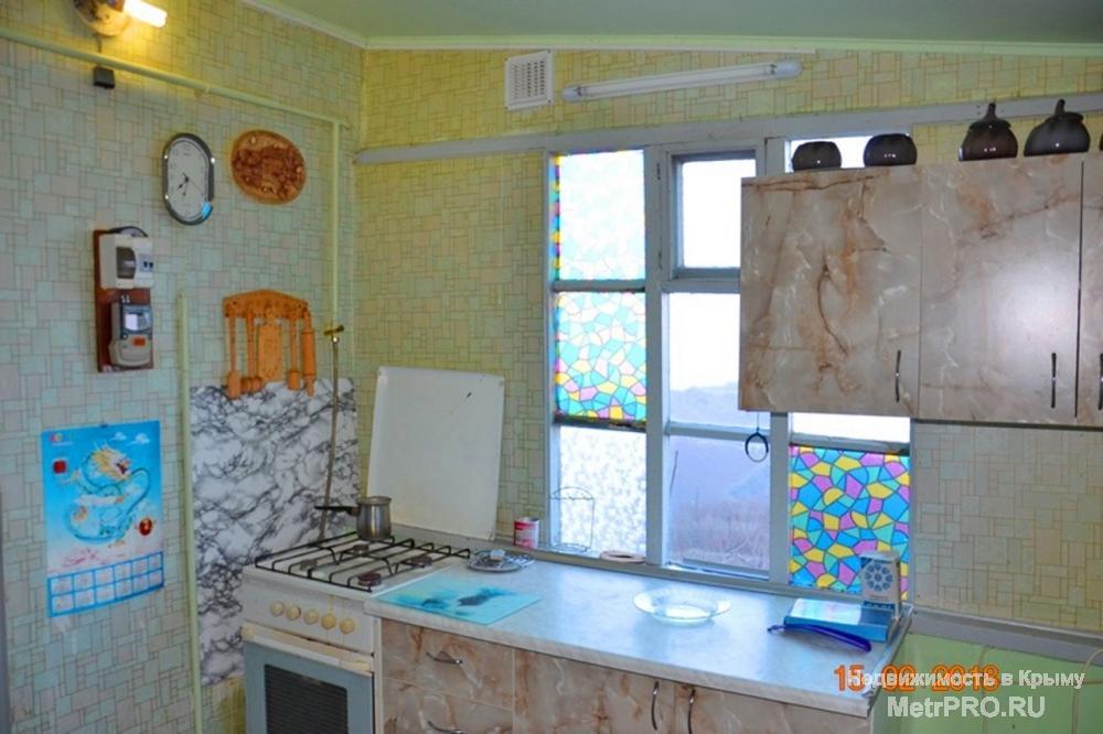 Продаётся 1- комнатная квартира п. Малый Маяк в городе Алушта. Квартира расположена на втором этаже, в двухэтажном... - 9