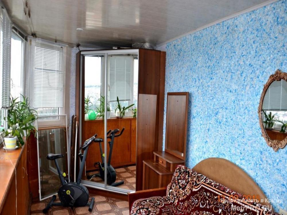 Продам двухкомнатную квартиру г. Алушта, ул. 60 лет ссср. Квартира с прекрасным видом на горы, город и море,... - 14