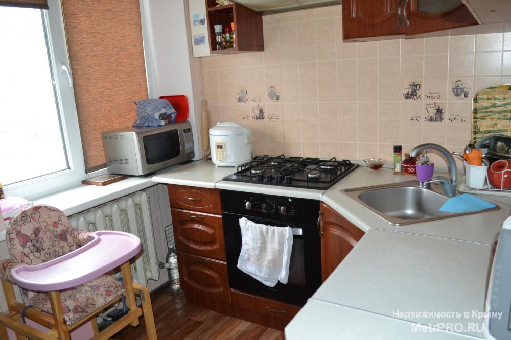 Продам 2 комнатную квартиру Симферопольский район,с.Перевальное (военный городок).Квартира расположена на четвертом... - 5
