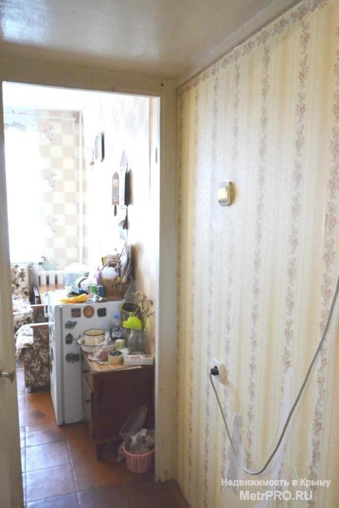 Продам однокомнатную квартиру в Алуште по ул. Судакской.  Квартира под косметический ремонт, общая площадь которой... - 10