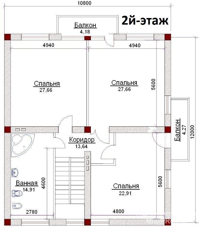Продажа дома в Севастополе,  3 этажа общей площадью 427 м2 на участке 4.43 сотки. В Севастополе на прибрежной полосе... - 16