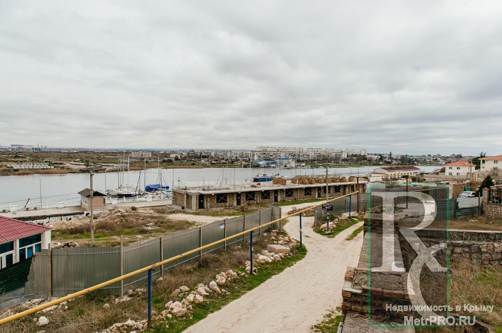 Продажа дома в севастополе в 100 метрах от моря в бухте Казачьей на 20 сотках земли ИЖС, не дострой общей площадью... - 4