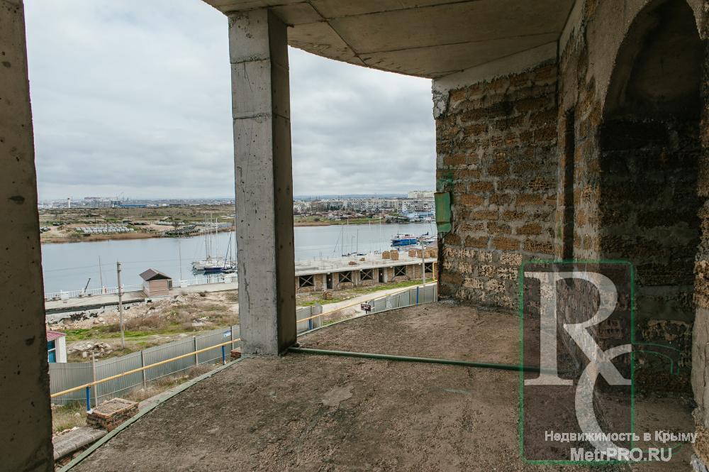 Продажа дома в севастополе в 100 метрах от моря в бухте Казачьей на 20 сотках земли ИЖС, не дострой общей площадью... - 19