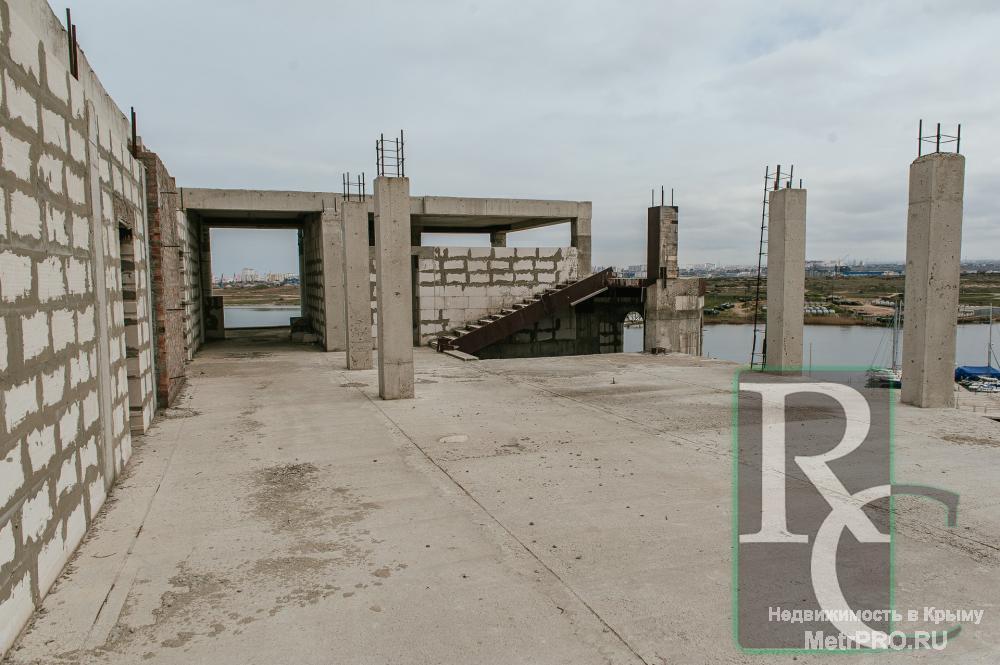 Продажа дома в севастополе в 100 метрах от моря в бухте Казачьей на 20 сотках земли ИЖС, не дострой общей площадью... - 22