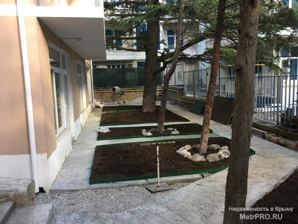 Квартира-студия 31,7 кв м  ,свободной планировки от застройщика в новом доме в Гаспре, на границе с парковой... - 5