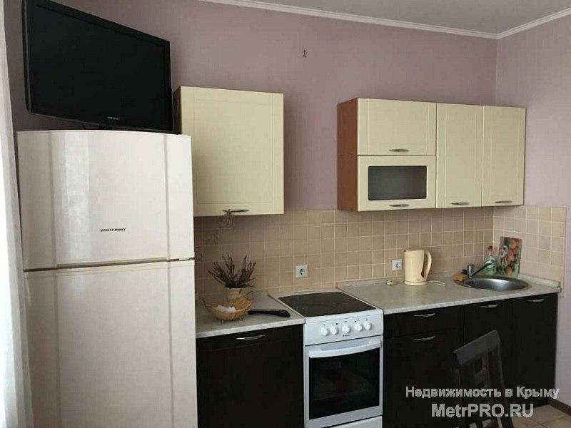 Сдается 1- комнатная квартира в г. Алушта. по улице Снежковая № 20.   Центр города. Отличный вид на море.  Квартира... - 5