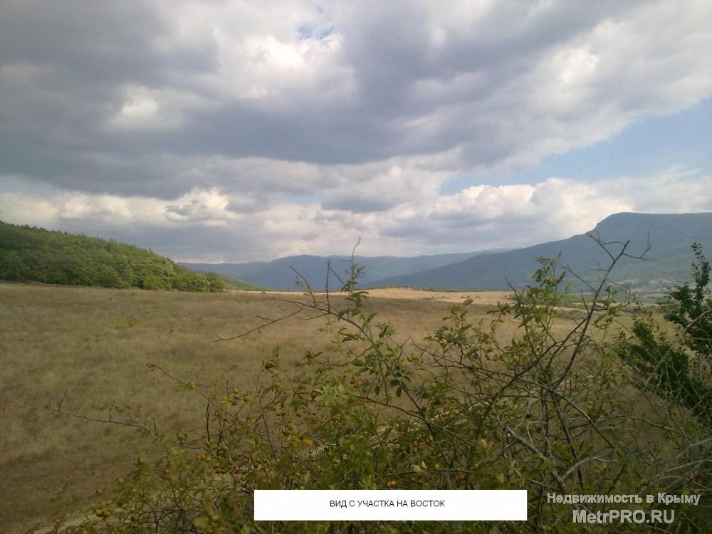 Продается участок ЛПХ с озером, район п. Голубинка, поселок Аромат, вид на гору Бойко.  Участок 1 гектар из них... - 6