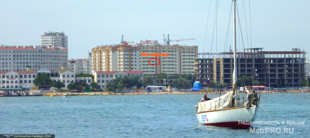 2-х комнатная у моря, пляж «Омега»    Продается двухкомнатная квартира, 76 кв.м, 6-ой этаж 10-ти этажного дома....