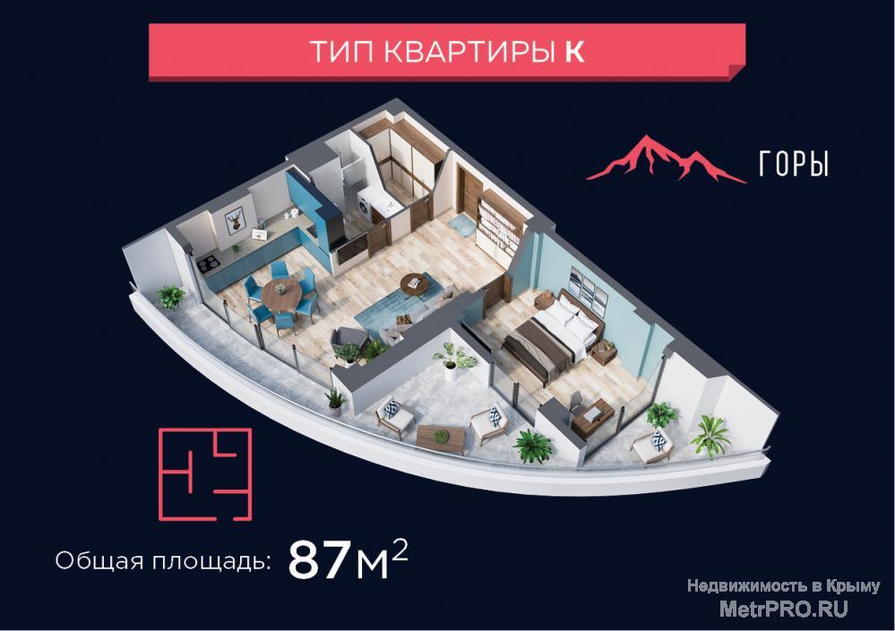 Квартирыа у моря от застройщика по супер-цене! Дом сдан в эксплуатацию. «Приморский Park House» – это элитный объект... - 17