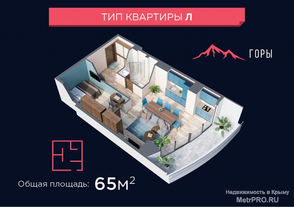 Квартира у моря от застройщика по супер-цене! Дом сдан в эксплуатацию. «Приморский Park House» – это элитный объект... - 18