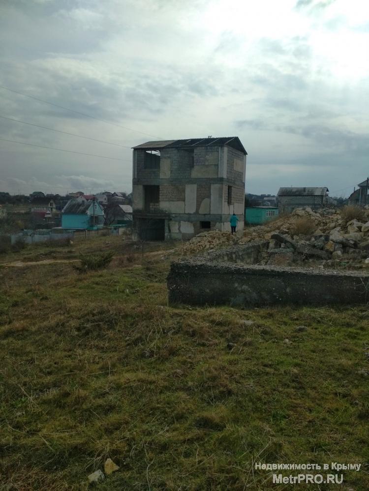 Продается участок 8 соток с домом (недострой) в живописном районе Севастополя - Фиолент (СТ 'Салют'). Участок с... - 5