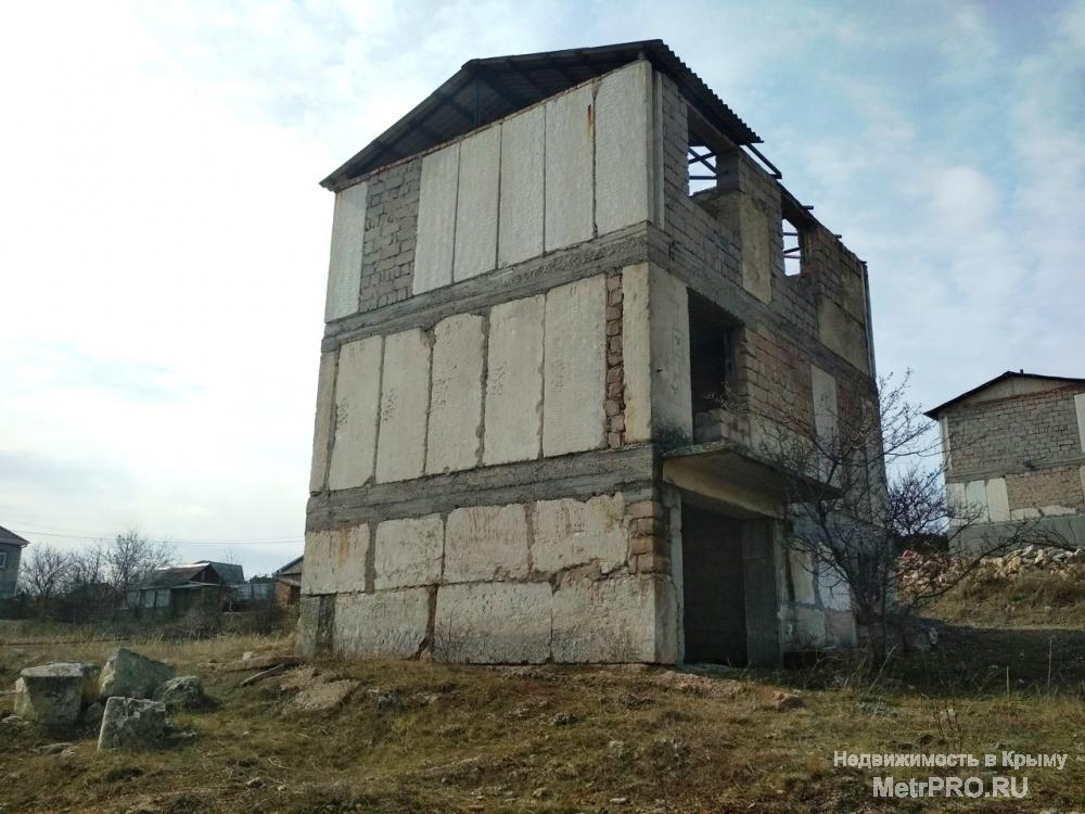 Продается участок 8 соток с домом (недострой) в живописном районе Севастополя - Фиолент (СТ 'Салют'). Участок с... - 6