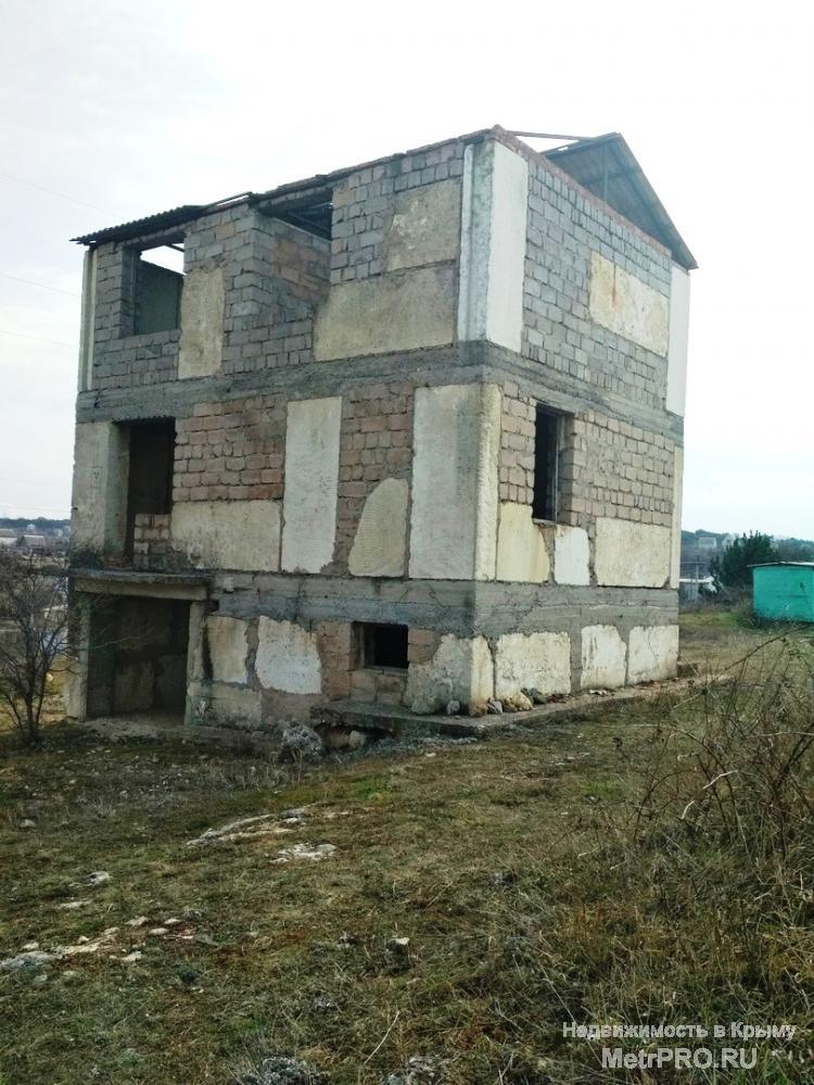 Продается участок 8 соток с домом (недострой) в живописном районе Севастополя - Фиолент (СТ 'Салют'). Участок с... - 11