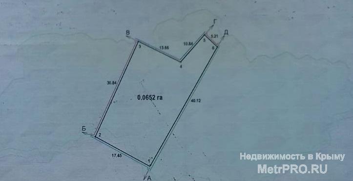 Продам земельный участок 6,5 соток в городе Севастополе в районе Молочной балки в СНТ «Черноморец», участок ровный,... - 4