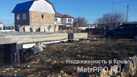 Продается дача с недостроем на Фиоленте (СТ “Дельфин»). 6-я линия от дороги. 8 соток. Участок ровный, заведены свет и... - 1