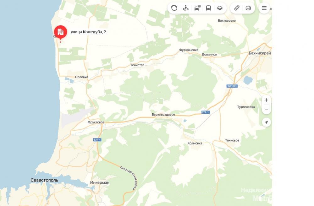 Предлагается к продаже земельный участок 800 кв.м. = 8 соток.  Участок расположен в г.Севастополь, пгт Кача,... - 2