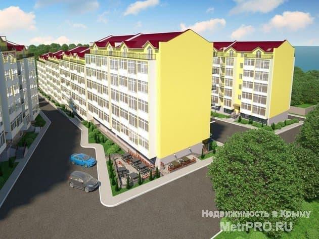 В продаже со скидкой до нового года просторная квартира с балконом у моря!   Новый дом, предчистовая отделка, АГВ,... - 5