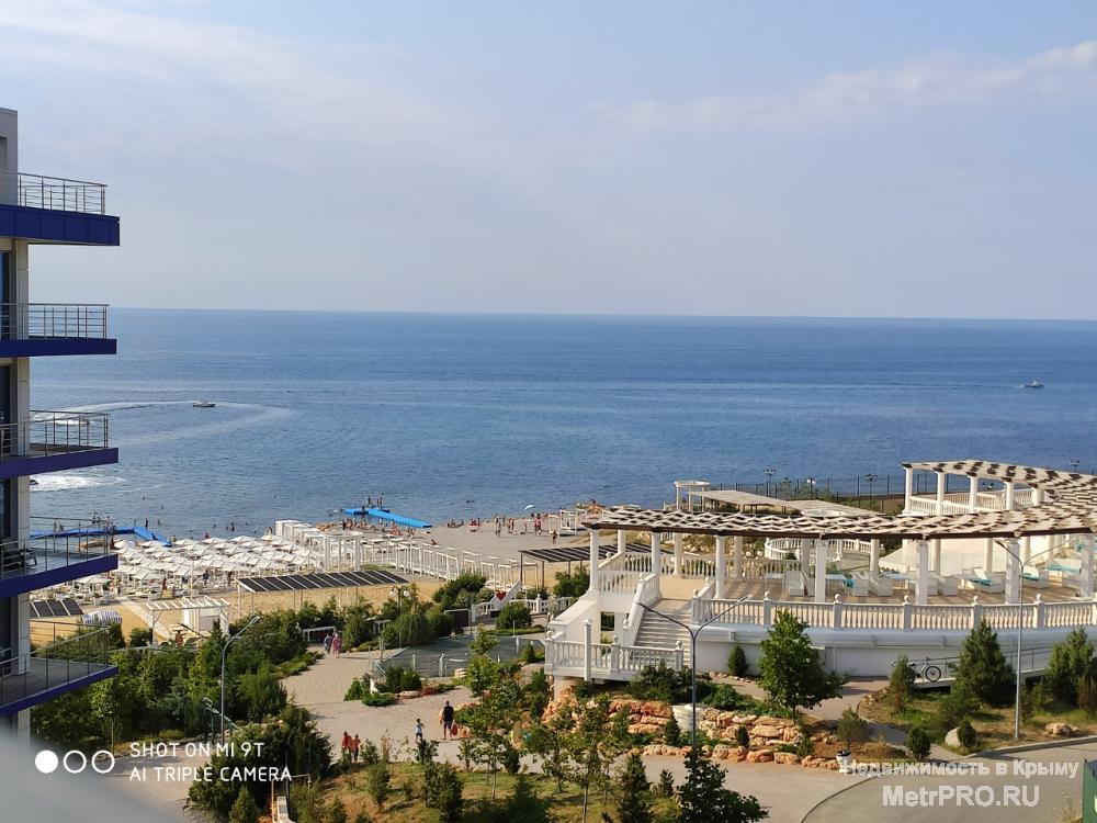 Апартаменты на берегу Черного моря в курортном комплексе «АКВА DELUXE» в Севастополе, улица Парковая, 7.  Удаленность... - 1