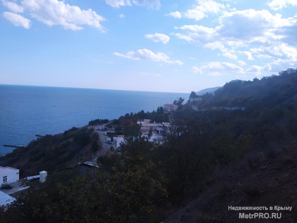 Продам земельный участок 7,5 соток в г. Алушта, пос. Семидворе, мкр. Лесной. Участок расположен над восточной... - 2