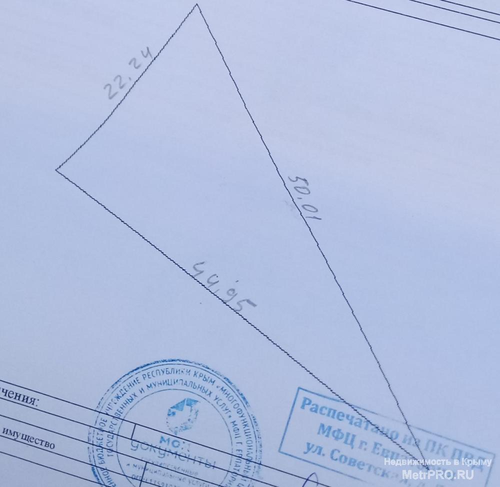 Продам участок 5 соток в пригороде Евпатории Заозерном, район маяка. По ул Каламитская. По границе участка проходят...