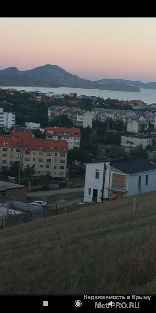 Продам видовой участок под ИЖС 8 соток, в Коктебеле. До моря 700 м, рядом свет, вода. С участка открывается красивый... - 2