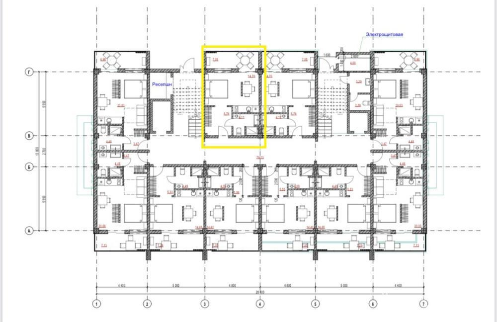 Апартаменты на первой линии моря в новом гостиничном комплексе «Шторм Град» 13 корпусов по 20 номеров от 24,5 кв.м.... - 2
