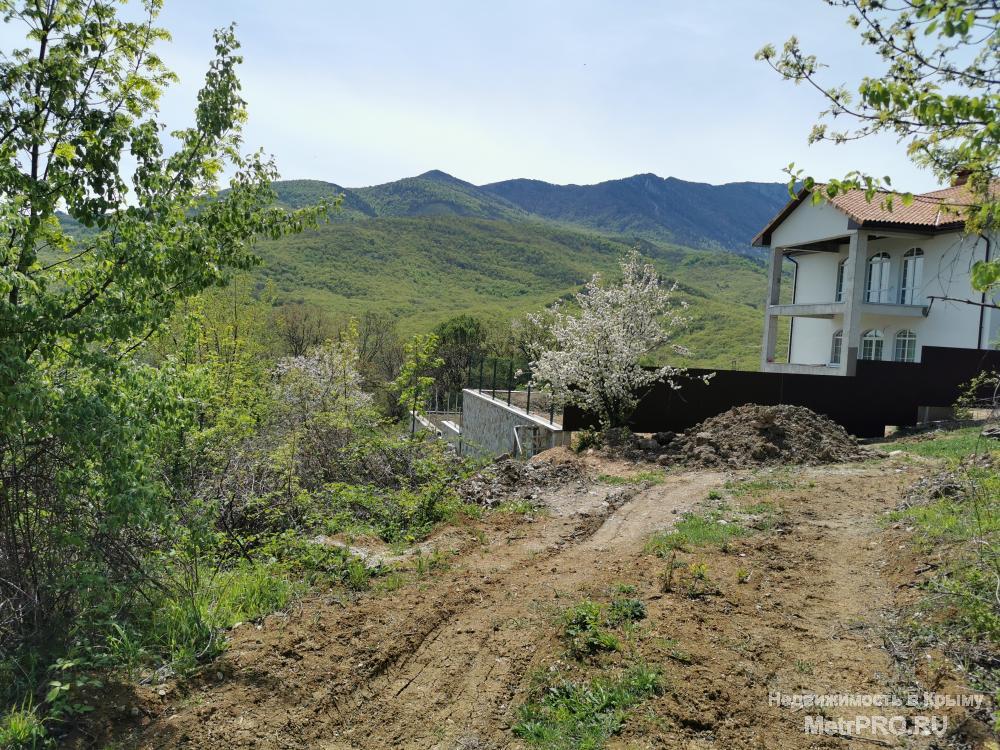 Республика Крым, г Алушта,  пос. Розовый, ул Ароматная.    В окружение леса, продается видовой земельный 11,87 соток... - 4