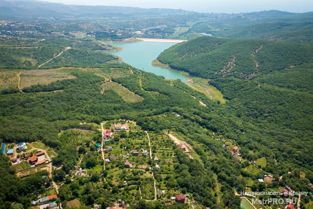 Республика Крым, г Алушта,  пос. Розовый, ул Ароматная.    В окружение леса, продается видовой земельный 11,87 соток... - 14